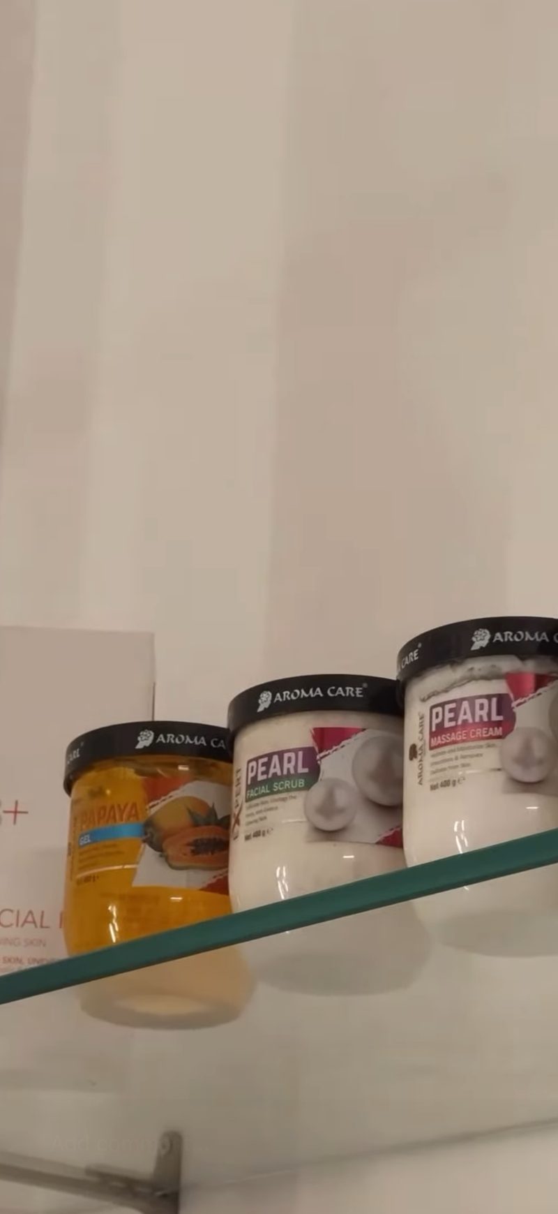 Facial care jars